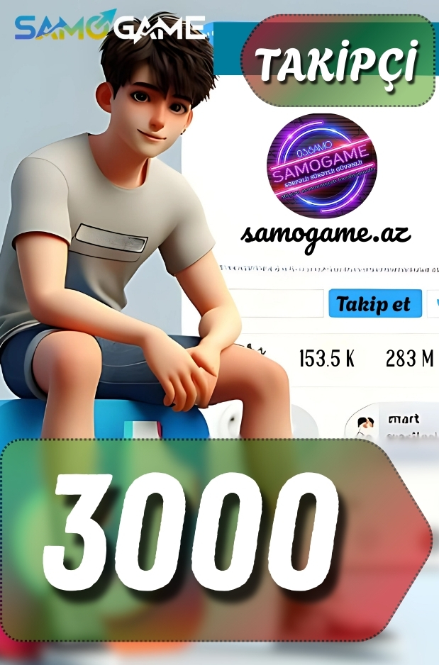 TikTok - 3000 Takip