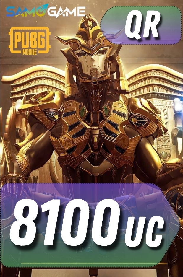 Pubg Mobile - 8100 UC (QR)