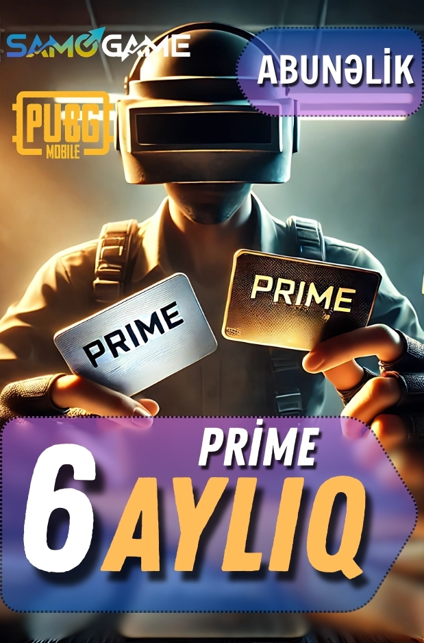 Pubg Mobile - 6 Aylıq Prime