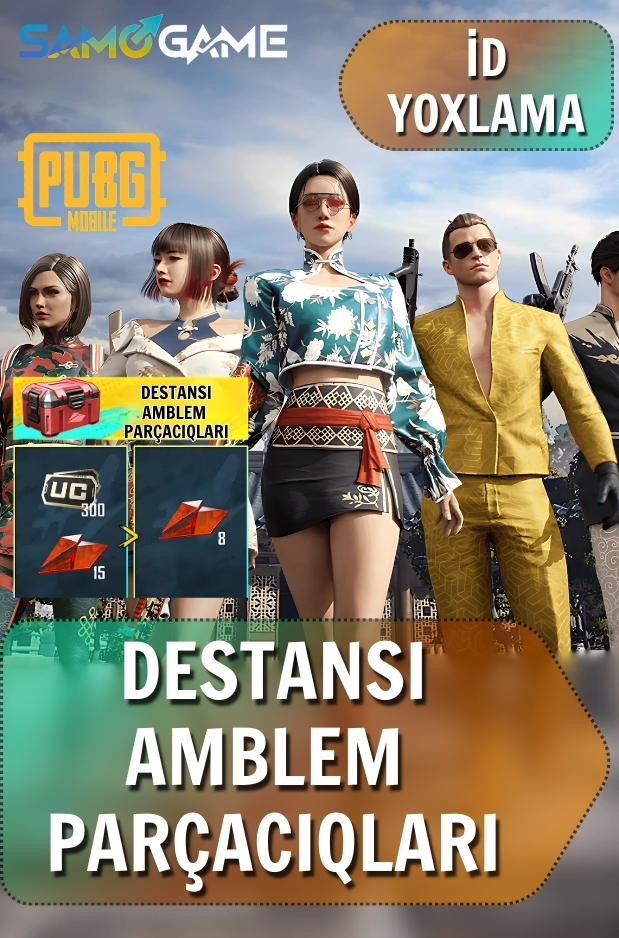 Pubg Mobile - DESTANSI AMBLEM PARÇACIQLARI