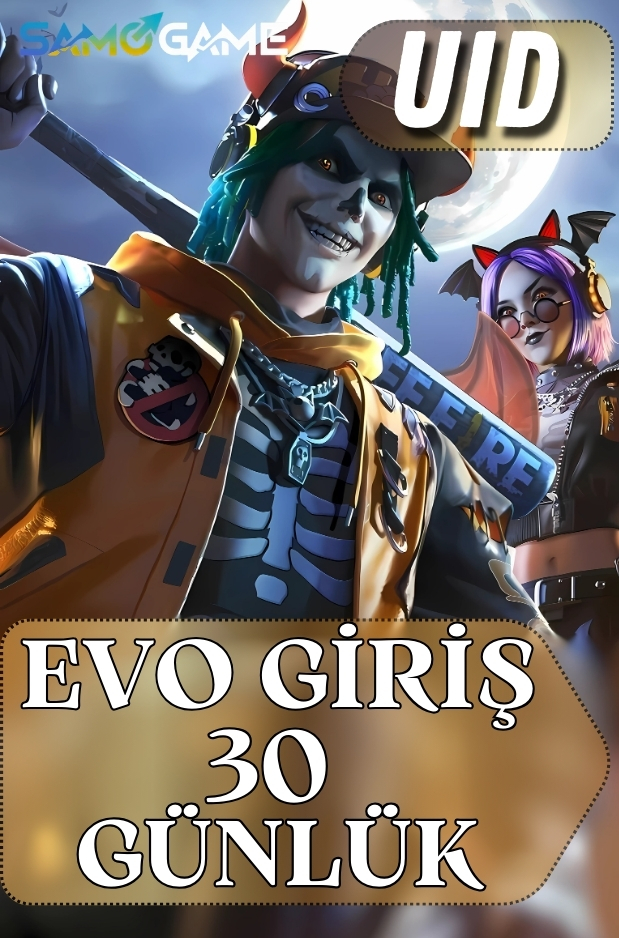 Free Fire - Evo Giriş 30 Günlük