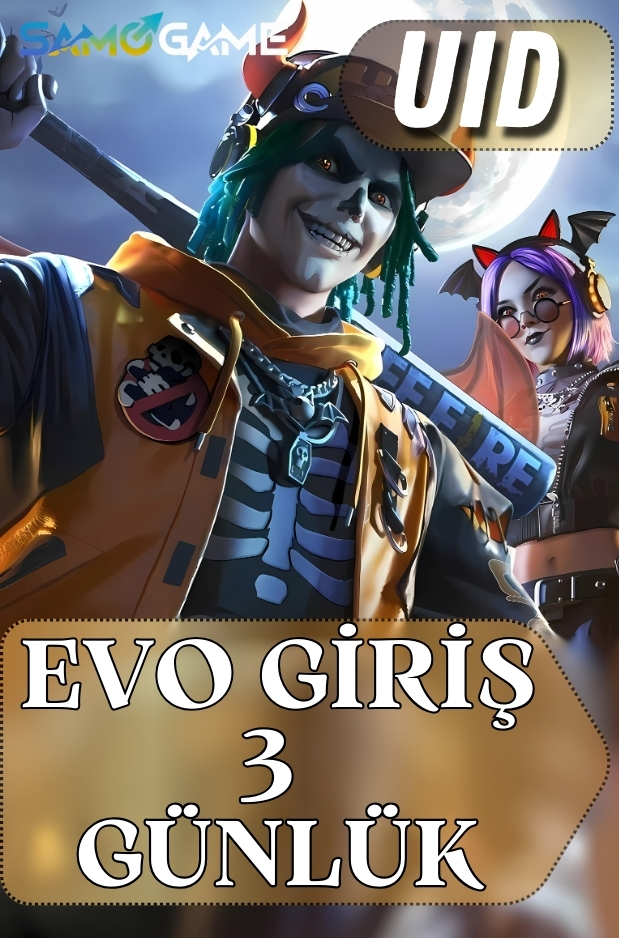 Free Fire - Evo Giriş 3 Günlük