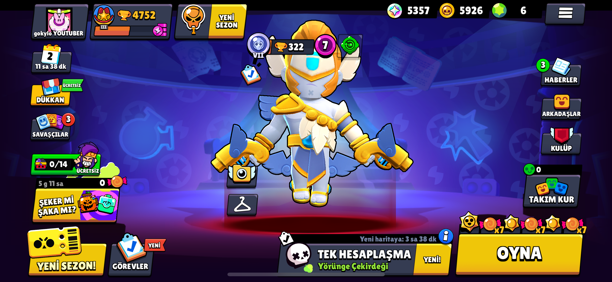 Brawl stars hesab