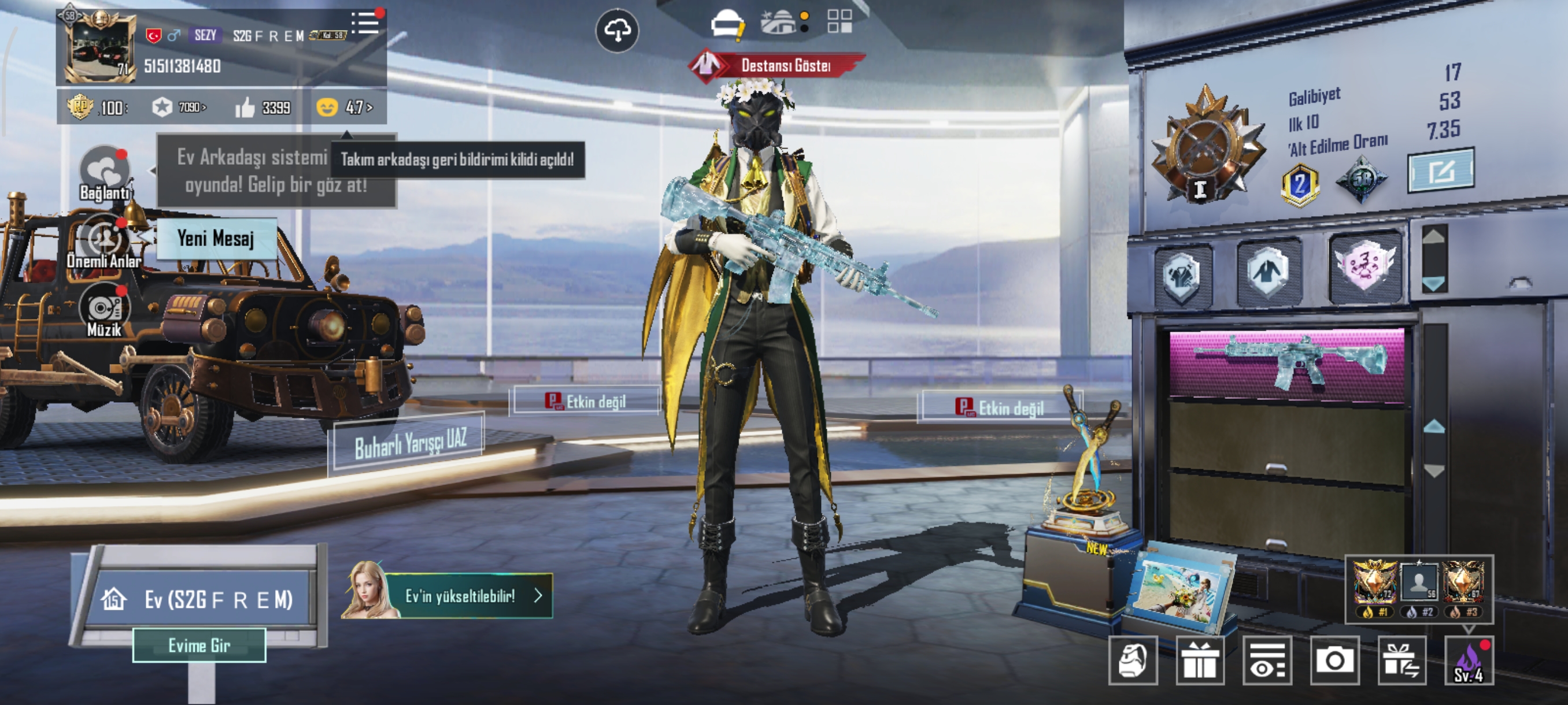 🔥 PUBG MOBILE HESABI SATILIR! 🔥