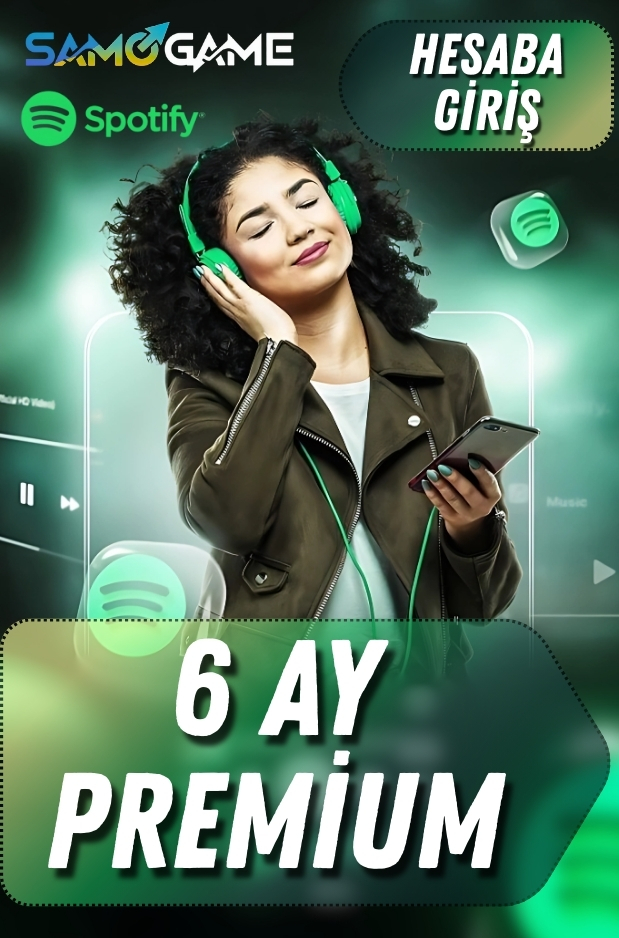 Spotify 6 Aylıq Premium