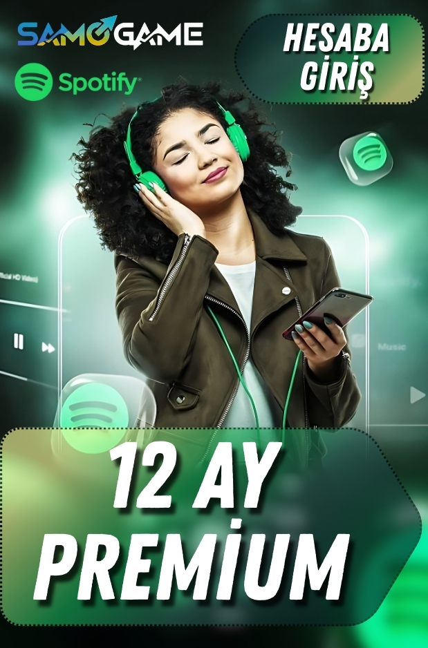 Spotify 12 Aylıq Premium