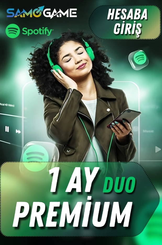 Spotify 1 Aylıq Premium ( DUO )