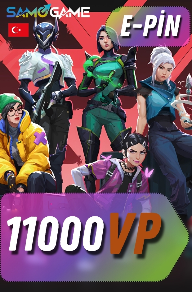 VALORANT - 11000 VP ( TR )