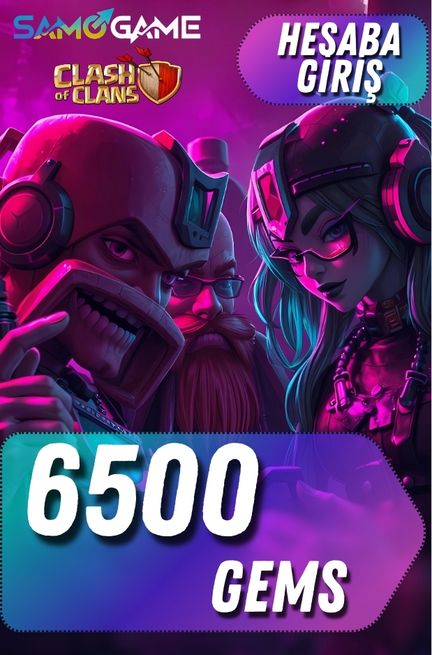 Clash Royale - 6500 Gems