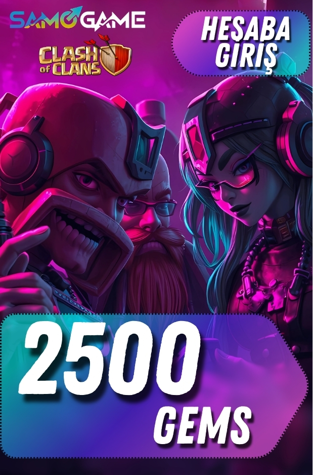 Clash Royale - 2500 Gems