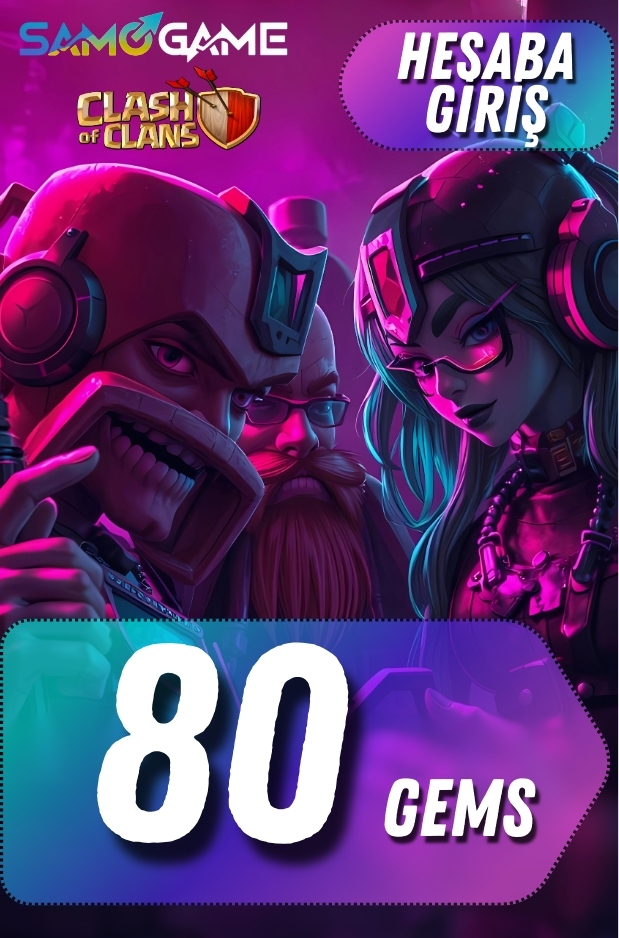 Clash Royale - 80 Gems