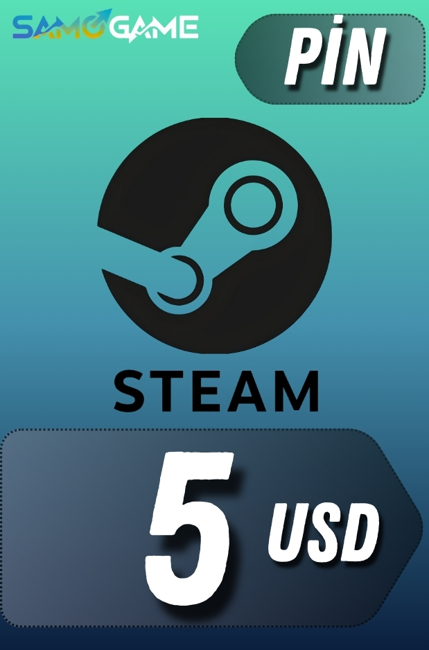 STEAM - 5 USD (Pin)